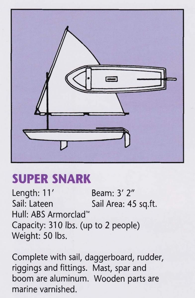 snark sailboat parts